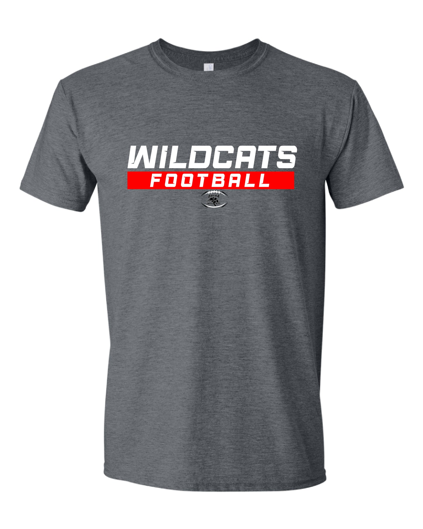 Wildcat Football Grey T-Shirt